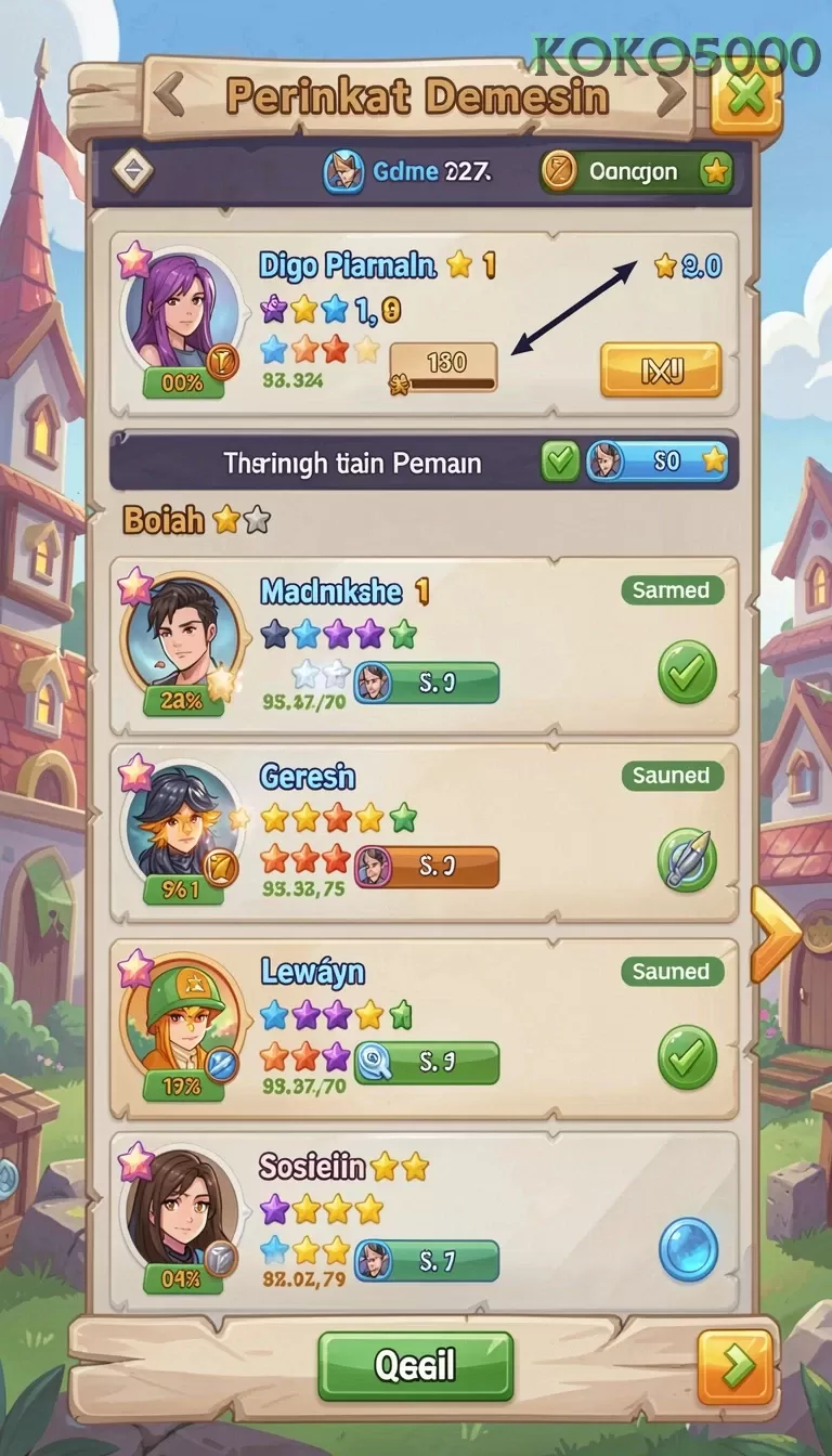 Screenshot Super 5 nomor 1